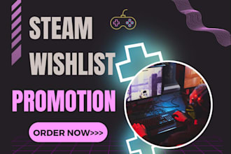 do steam game promotion, steam game wishlist, game promotion, game marketing