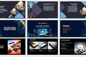 design, redesign and fix powerpoint presentations