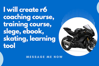 create r6 coaching course, training course, slege, ebook, skating, learning tool