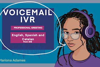 record a voicemail for your business in english or spanish