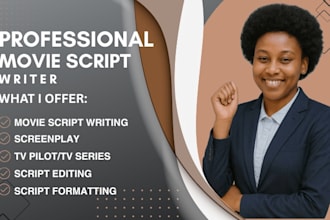 do movie script, screenplay, screenwriting, movie script writing, scriptwriter