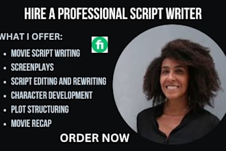 do movie script, screenplay, screenwriting, movie script writing, scriptwriter