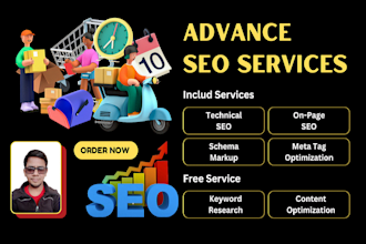 technical SEO with advanced on page optimization service