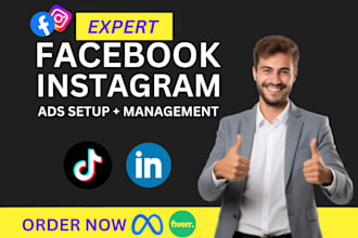 do facebook marketing, fb and instagram ads campaign, meta ads manager