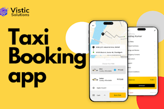 develop taxi booking app, ride sharing app,cab booking app ola uber clone