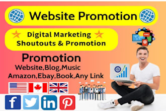 promote your website  business book blog crypto amazon product link