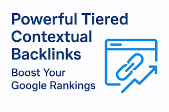 do 250 web 2 link building and 5k tier 2, 3 contextual backlinks for SEO