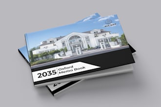 design or redesign an offering memorandum, flyer, brochure