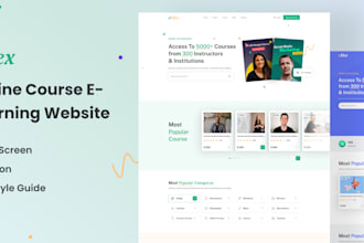 do figma website design, ui ux, figma design, website ui ux