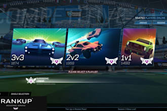 play rocket league with you and improve your ranks