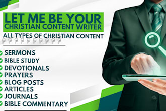 create engaging christian blogs, ebooks and more