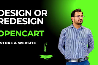 build a tailored opencart ecommerce website for your business
