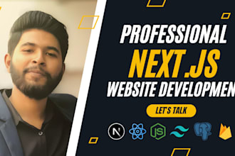develop custom nextjs web apps fast