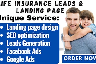 generate exclusive iul insurance leads, life insurance leads and medicare leads