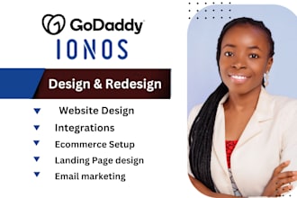 ionos and godaddy website design and ionos website redesign godaddy