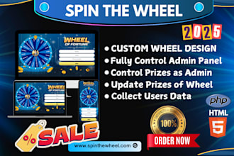 create premium spin wheel games to boost your website or business