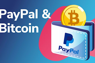 help you with transfer of usdt, btc to your wallet in exchange for paypal fund