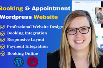 create online booking appointment website using wordpress