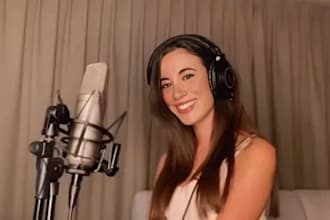 professional female vocals in country, blues, pop, rock, and edm