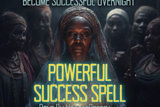 powerful success spell, career advancement achievement