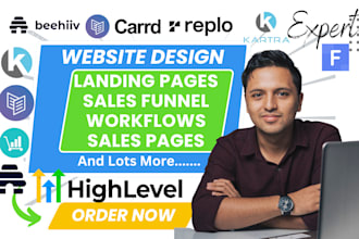 redesign carrd landing page design carrd, beehiiv, gohighlevel website carrd co