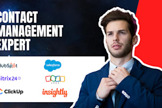 hubspot monday insightly salesforce zoho CRM sugar agile CRM contact management