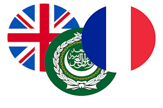translate arabic, french, and english