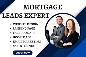 generate exclusive mortgage leads home loan expert mortgage brokers home finance