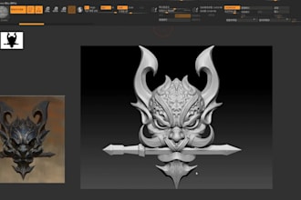 do 3d cosplay creation cosplay props halloween 3dmodel wearable mask 3d printing