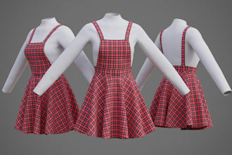 make 3d clothing mockups for 3d fashion apparel and clo 3d clothing animation