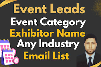 do conference, event, exhibitors, attendees, sponsors leads