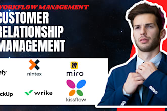 pipefy trello clickup miro wrike jobnimbus kissflow boomi workflow management