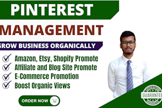 be your pinterest marketing manager for business and blog