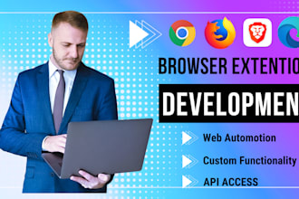 create custom browser extensions for chrome, firefox, brave, edge, and more