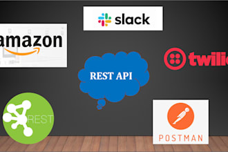 integrate, fix or develop rest , json , XML and soap API