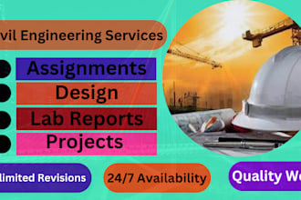 do geotechnical and civil engineering assignments