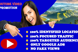 do aimed at organic youtube video promotion with google ads