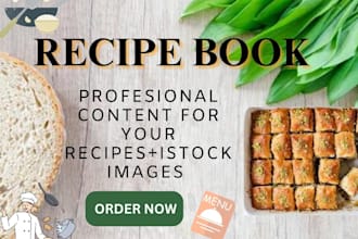 ghostwrite  top quality recipe book, cook book, recipes, kindle book design