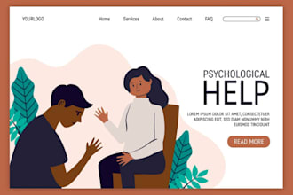 build counseling website psychotherapy website health and wellness website