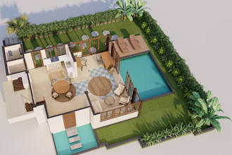 create 2d, 3d floor plans for airbnb and vacation rentals