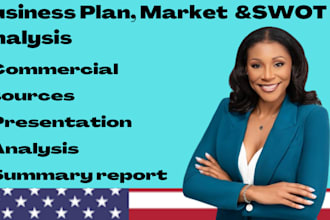 craft a strategic business plan and pitch deck for your startup