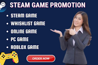 raise your steam game wishlist,steam game promotion,steam game marketing