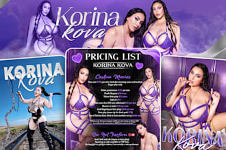 design instagram flyers and onlyfans banners