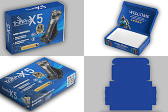 do mailer box design, subscription box, product packaging,3d