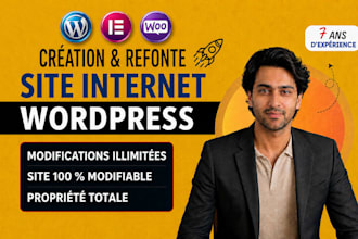 créer ou refondre votre site internet wordpress professionnel