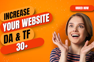 increase your website moz domain authority da 30 plus