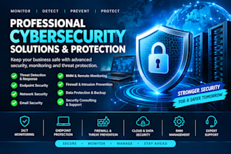 provide professional cybersecurity solutions and protection