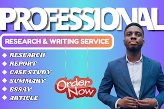write urgent report, essay writing, article writing research and summary writing