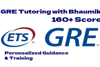 be your gre quantitative expert tutor for high score