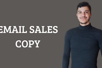 write persuasive email marketing for sales, cold email